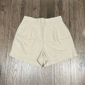 NWT Madewell linen shorts, size small